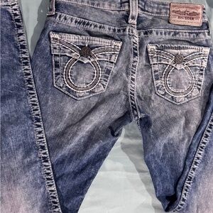 Big Star Women’s Blue Denim Skinny Jeans